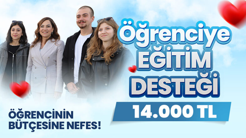 BÜYÜKŞEHİR'DEN ÜNİVERSİTELİ GENÇLERE 14 BİN LİRALIK BURS MÜJDESİ