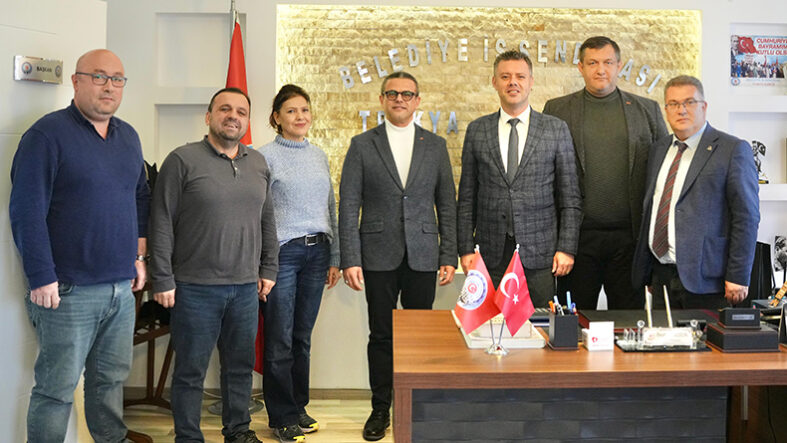 Başkan Sarıkurt’tan Belediye – İş Sendikasına Hayırlı Olsun Ziyareti (1)